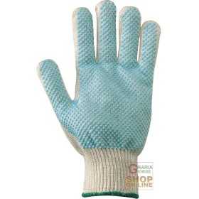 DOTTED NYLON FABRIC GLOVE SIZE 6 7 8 9 10