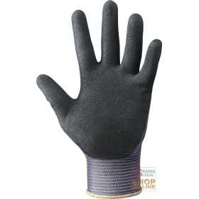 TOWA GLOVE IN SYNTHETIC FABRIC PALM IN NBR COLOR BLACK TG 7 8 9