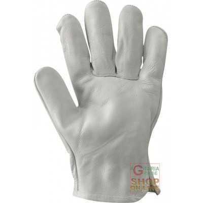GLOVES ALL COWH FLOWER WHITE COLOR TG 8 9 10