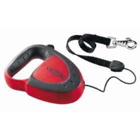 FLIPPY DE LUXE TAPE LARGE RED AUTOMATIC LEASH