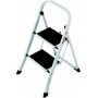 HAILO ALUMINUM STOOL WITH 2 WIDE STEPS