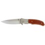 HERBERTZ FOLDING KNIFE STAINLESS STEEL BLADE LEATHER FINISH
