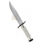 HERBERTZ COLTELLO DI SOPRAVVIVENZA LAMA INOX CON FODERO IN