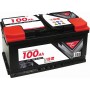 HIGH CAR BATTERY FOR CAR 100Ah SPUNTO 740A CM. 35,3x17,5x19h.