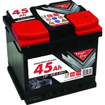 HIGH CAR BATTERY FOR CAR 45Ah 12V SPUNTO 340A CM.