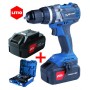 HU-FIRMA BRUSHLESS DRILL WITH 2 LITHIUM BATTERIES 20V 24AH