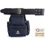HUSQVARNA BAG WITH BELT TOOL HOLDER WOODEN GARDEN BLUE
