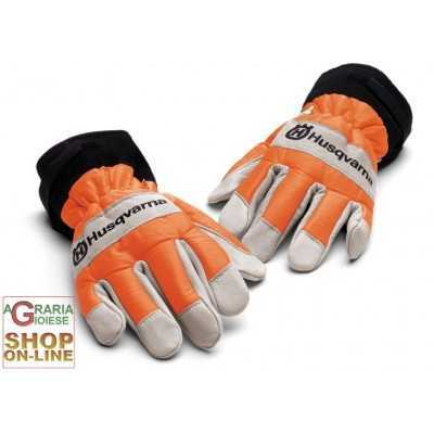 HUSQVARNA ANTI-CUT GLOVES FOR CHAINSAW SIZE 10