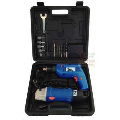 BEST-QUALITY SET 2 DRILL TOOLS TR500E GRINDER SM115 SET-DUO