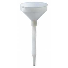 FUNNEL WITH FILTER AND FLEXIBLE SPOUT DIAMETER CM. 25