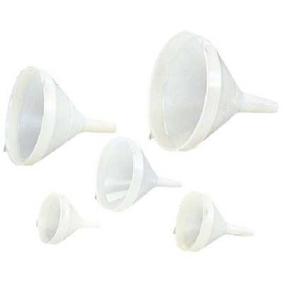 PLASTIC FUNNEL WITHOUT FILTER DIAM. 15 CM.