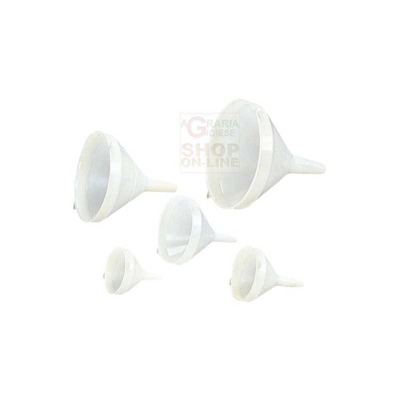 Sss Imbuto In Plastica Con Filtro Integrato – 30 Cm, Colore Bianco, Per Travaso Liquidi E Fai Da Te