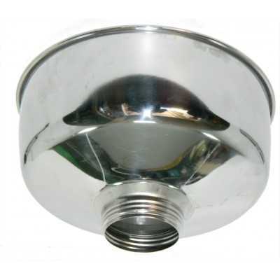 FUNNEL FOR TOMATO SAUCE IN STAINLESS STEEL CM. 22 WITH SMALL
