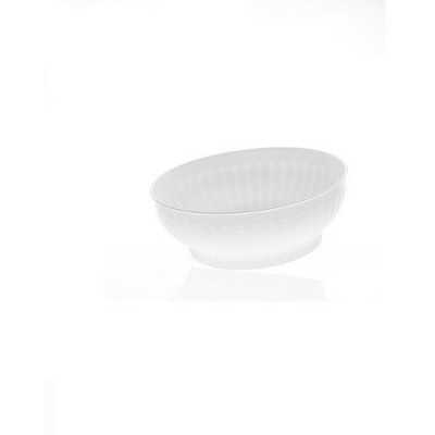 SALAD BOWL IN WHITE PLASTIC DIAM. 18 LT. 1