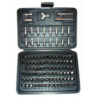 INSERTS FOR SCREWDRIVERS VIGOR CRV SET 100 PIECES