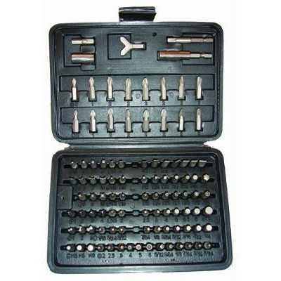 INSERTS FOR SCREWDRIVERS VIGOR CRV SET 100 PIECES