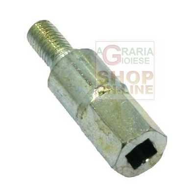 INSERT FOR UNIVERSAL BEVEL COUPLE, SQUARE CONNECTION MM. 6