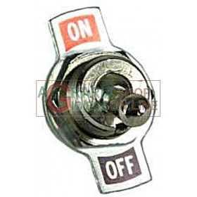 Universal on-off stop switch with ring nut fixing for chainsaw