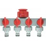 IPIERRE RAMPA FIL.3/4F CON 4 RUBINETTI 