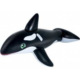 Bestway 41009 Black and White inflatable dolphin ride-on float