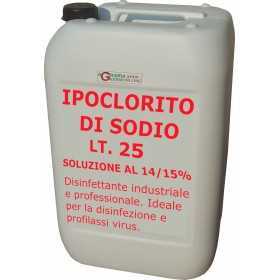 IPOCLORITO DI SODIO SOLUZIONE 14/15% USO INDUSTRIALE E