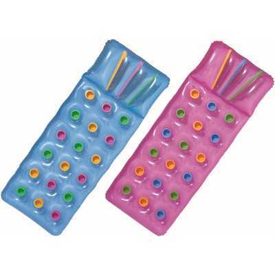 BESTWAY 43014 MATERASSINO 18 BUCHI CON CUSCINO CM. 188X71 