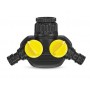 KARCHER ART 26451990 PRESA A DUE VIE PER RUBINETTO 3/4 POLL. 