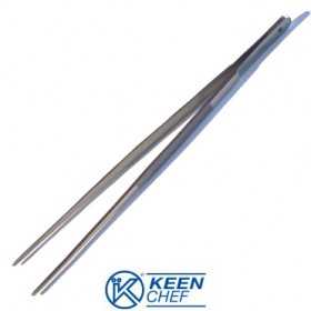 KEEN CHEF KITCHEN TONGS IN STAINLESS STEEL CM. 25 KCH PC25