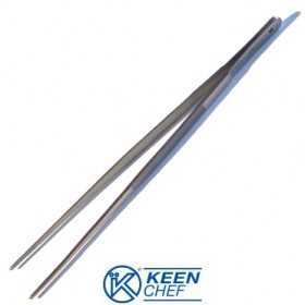 KEEN CHEF KITCHEN TONGS IN STAINLESS STEEL CM. 35 KCH PC35