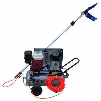 ABBACCHIATORE KIT WITH ONE ROD AND ABAC MOTORCOMPRESSOR LT. 50