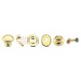 KIT ACCESSORI PER PORTA BLINDATA COLORE ORO DX 