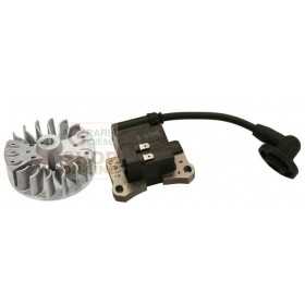 KIT ELECTRIC COIL AND FLYWHEEL FOR BRUSHCUTTER CC. 33 EURO 2
