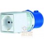 ADATTATORE INDUSTRIALE 2P-16A CON T CEE-SCHUKO ART. 1862 