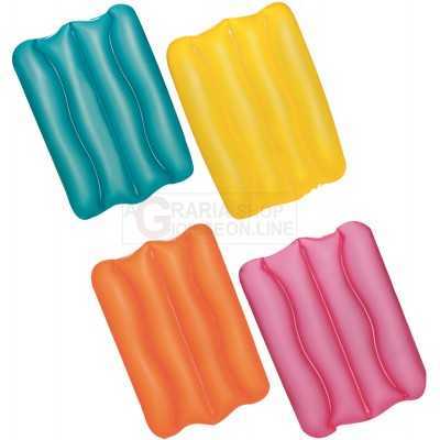 BESTWAY 52127 CUSCINO GONFIABILE COLORATO CM. 38x25 