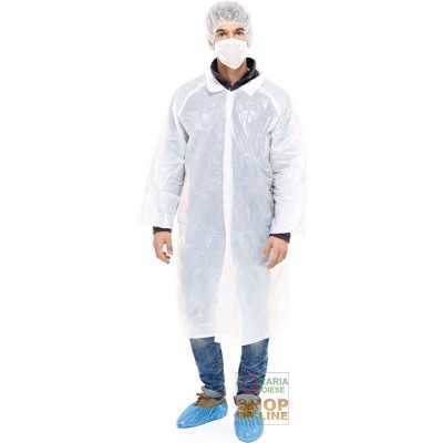 VISITOR KIT COMPOSED OF SHOE COVERS AND POLYTHENE WATERPROOF