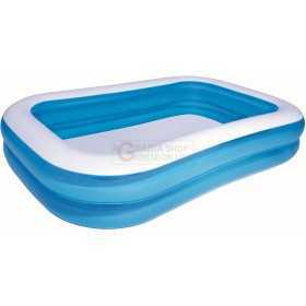 BESTWAY 54006 RECTANGULAR INFLATABLE POOL CM. 269x175x51h.