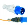 INDUSTRIAL ADAPTER 2P-16A + T SCHUK PLUG ART. 1820