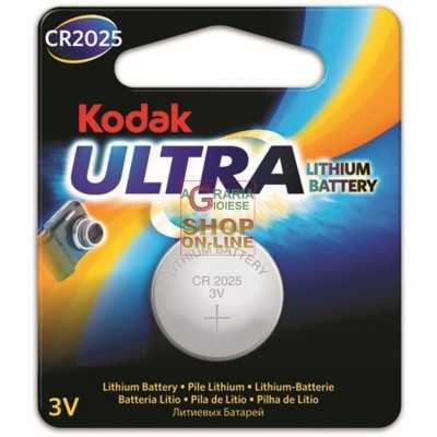 KODAK ULTRA SPECIAL LITHIUM BATTERY KCR2025