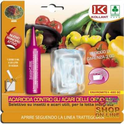 KOLLANT INSETTICIDA ACARICIDA ENVIROMITE 480 SC ML.5 
