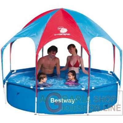 BESTWAY 56193 SWIMMING POOL WITH SELF-SUPPORTING FRAME AND