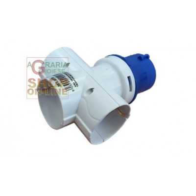 INDUSTRIAL ADAPTER WITH 3 SCHUKO SOCKETS