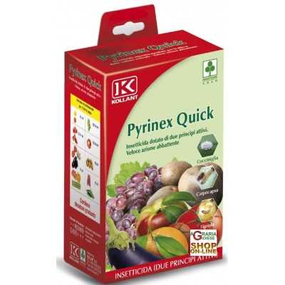 KOLLANT PYRINEX QUICK INSECTICIDE DOUBLE ACTIVE INGREDIENT ML.