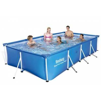 BESTWAY 56405 SWIMMING POOL WITH STEEL PRO FRAME CM.400x211x81h.