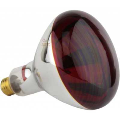 Red infrared lamp E27 Watt. 250 R127