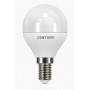 LAMPADA CLASSICA A LED LUCE FREDDA E14 ECOLIGHT A SFERA WATT. 6