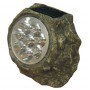 LARGE GRANITE SOLAR GARDEN LAMP