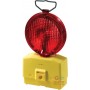 INTERMITTENT STREET LAMP RED GLASS DIAM 18 WITH FIXING BRACKET