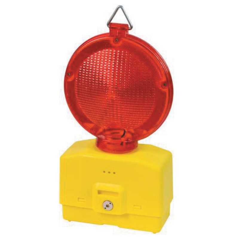LED FLASHING LIGHT FOR CONSTRUCTION SITE RED LIGHT without battery