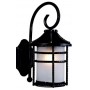 ANVERSA LANTERN WITH RUST-COLORED ARM