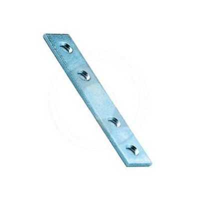 SHEET 4 STRAIGHT HOLES GALVANIZED CM. 6